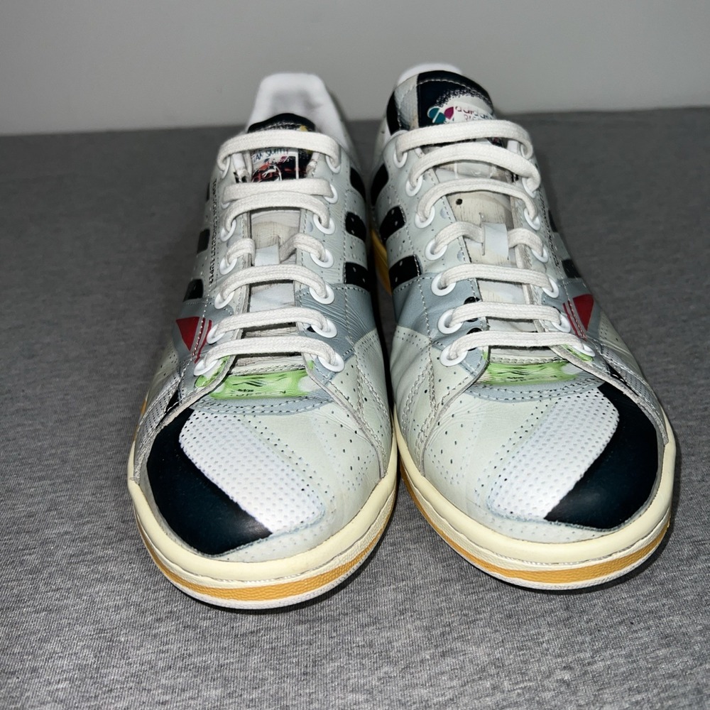 Adidas Raf Simons x Torsion Conquest Stan Smith Trompe L'oeil Mens Shoe Sz 8 - Picture 5 of 16